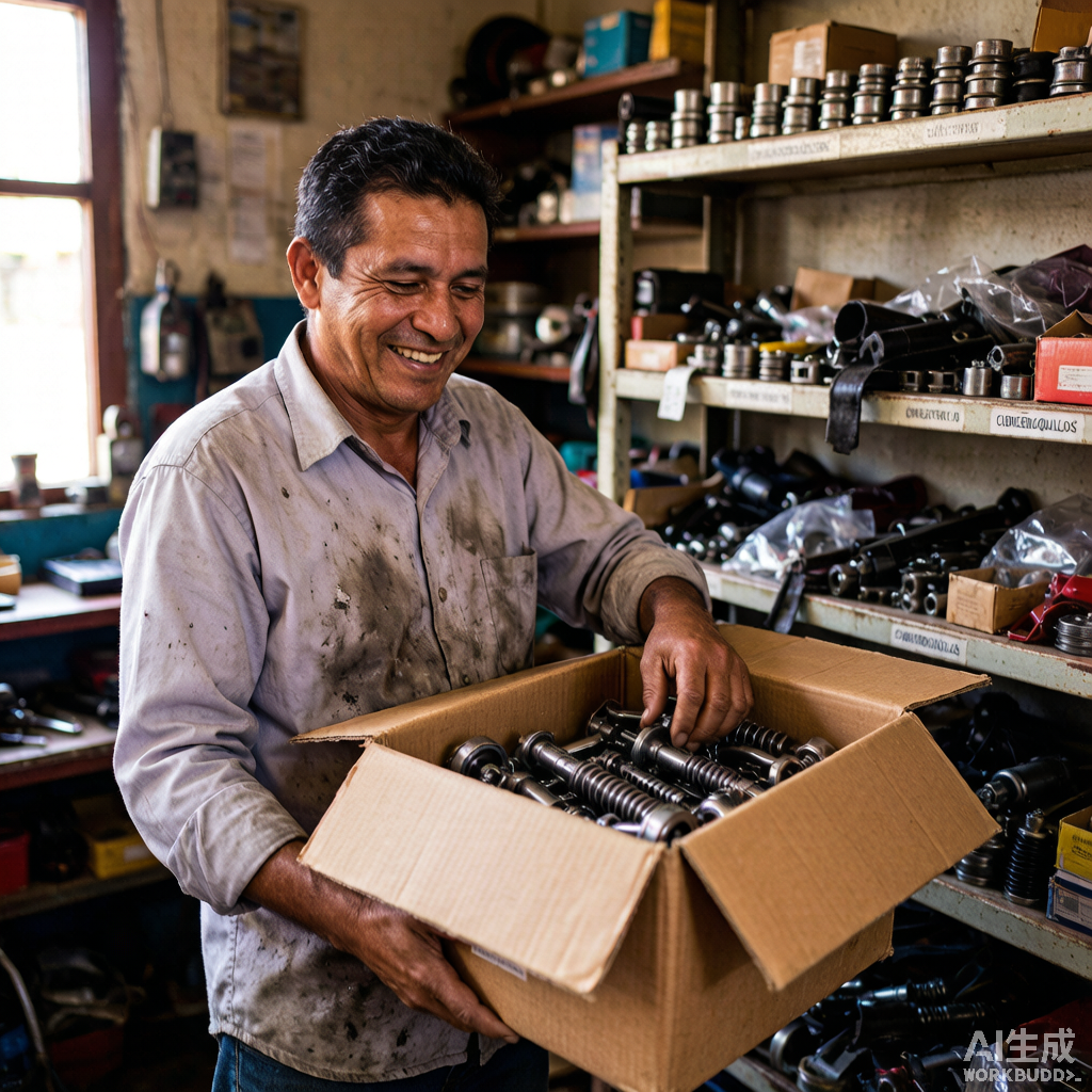 Customer unboxing WHY Parts shipment